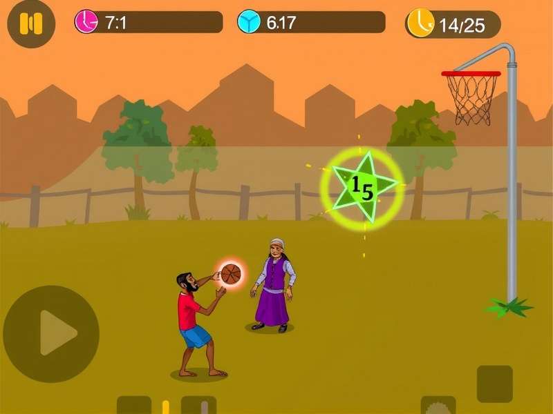 Basket Wizardry India game screenshot